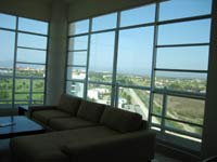 Wrap around balcony for a great view
